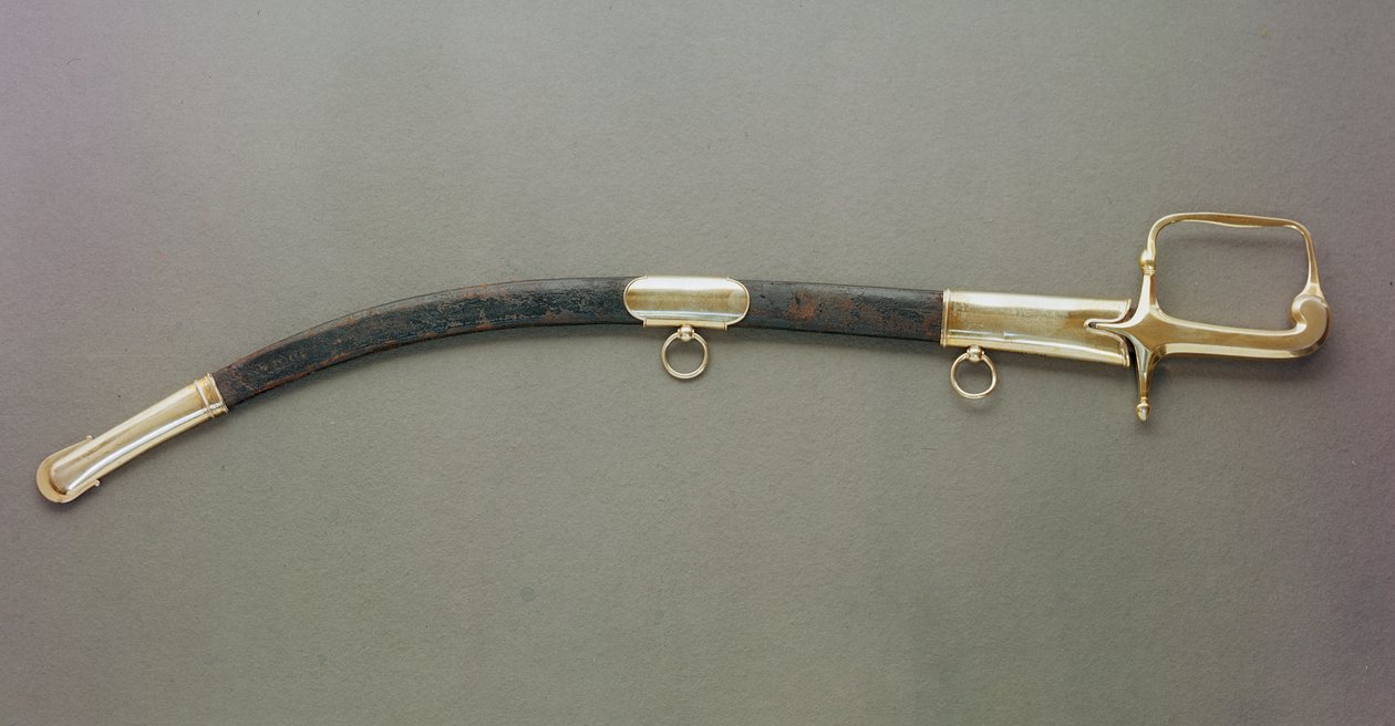 The Duke of Wellingtons Sword (metall og lær) av English School