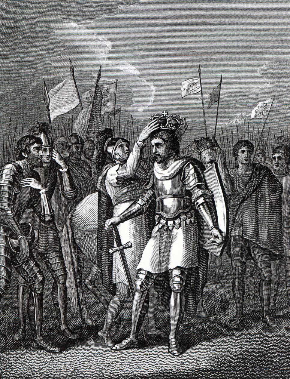 Jarlen av Richmond valgte konge etter slaget ved Bosworth, fra 