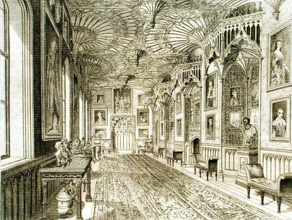 Galleriet, gravert av T. Morris, fra 