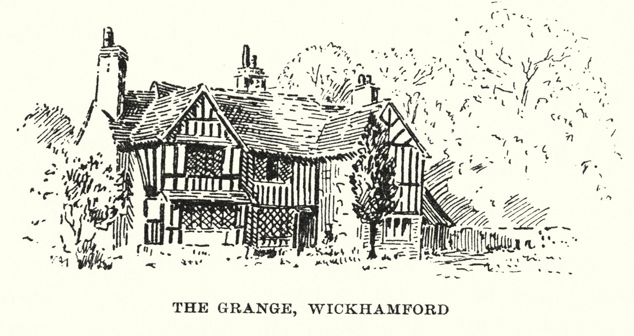 The Grange, Wickhamford (lito) av English School