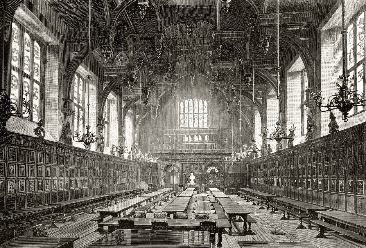 The Great Hall of the Middle Temple, fra 