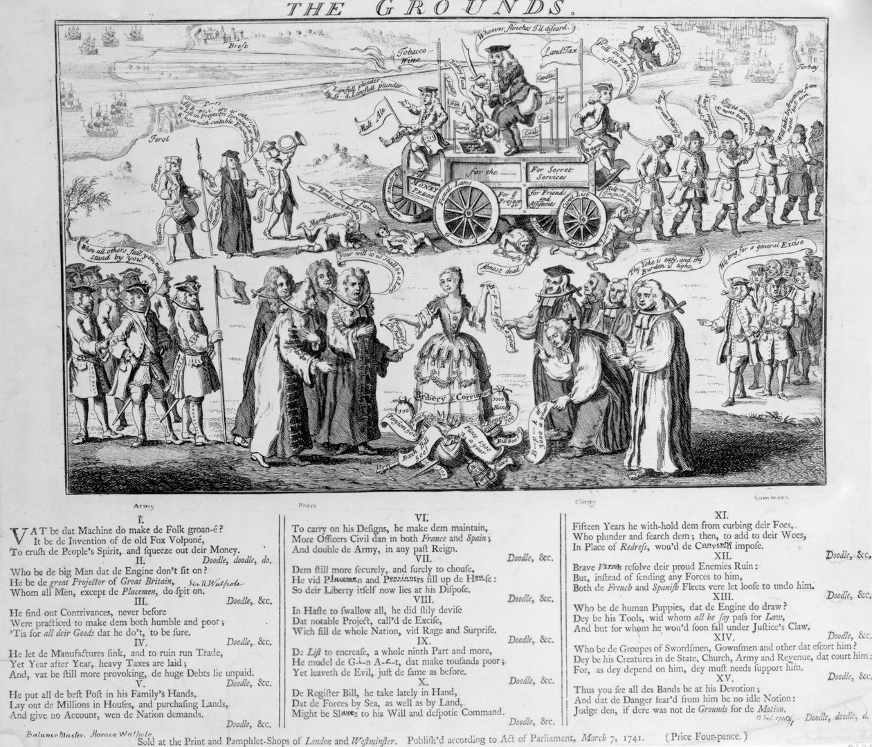The Grounds, 1741 av English School