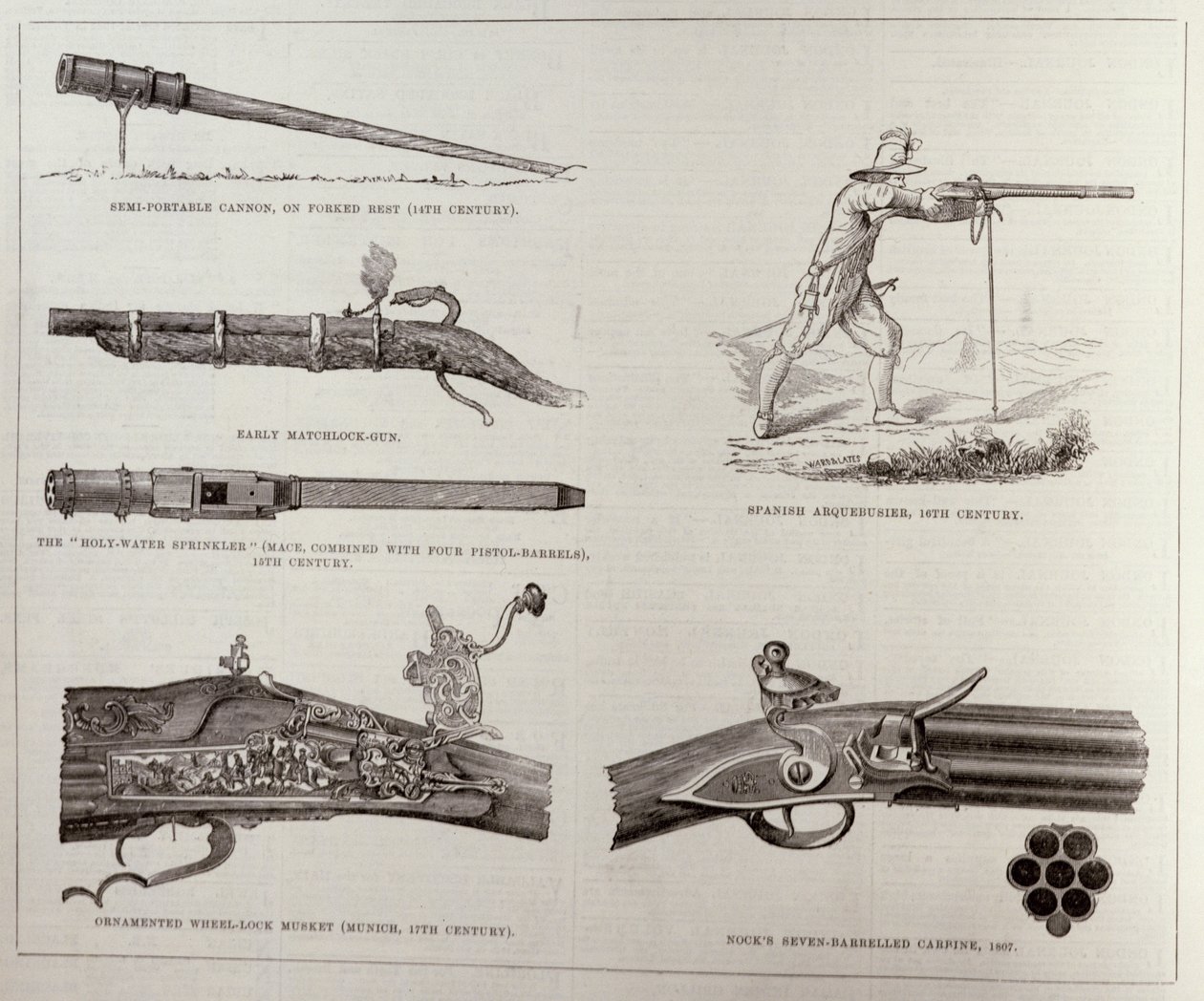 The Gun and its Development, fra The Illustrated London News, 17. september 1881 av English School