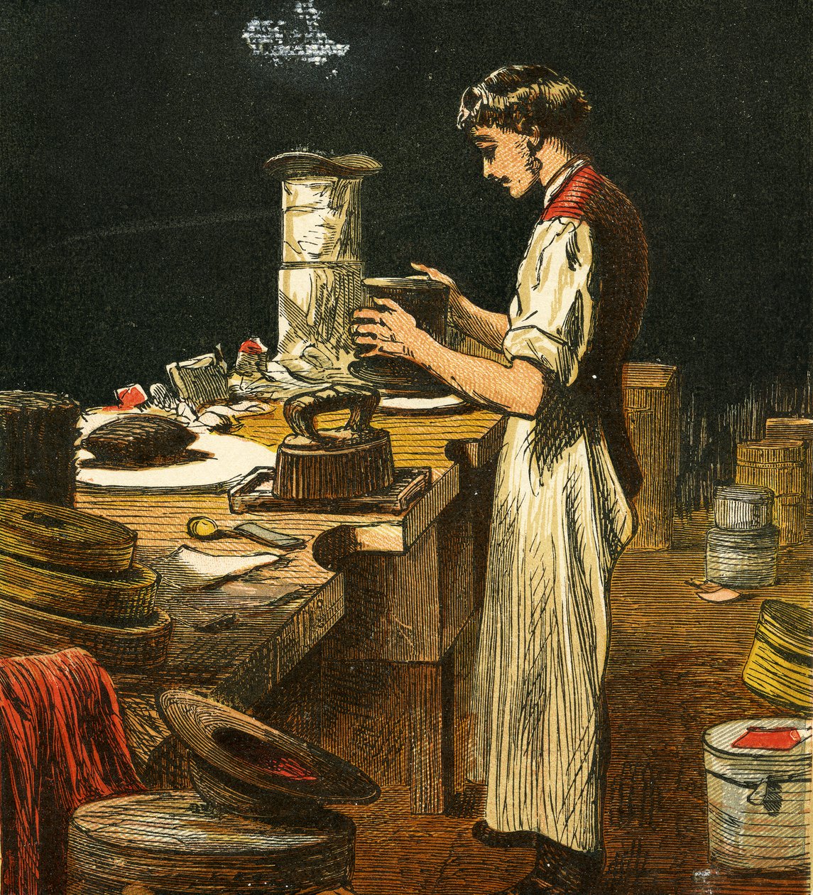 Hattemakeren, 1867 av English School