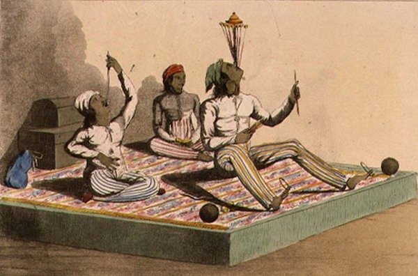 The Indian Jugglers, oktober 1813, fra 