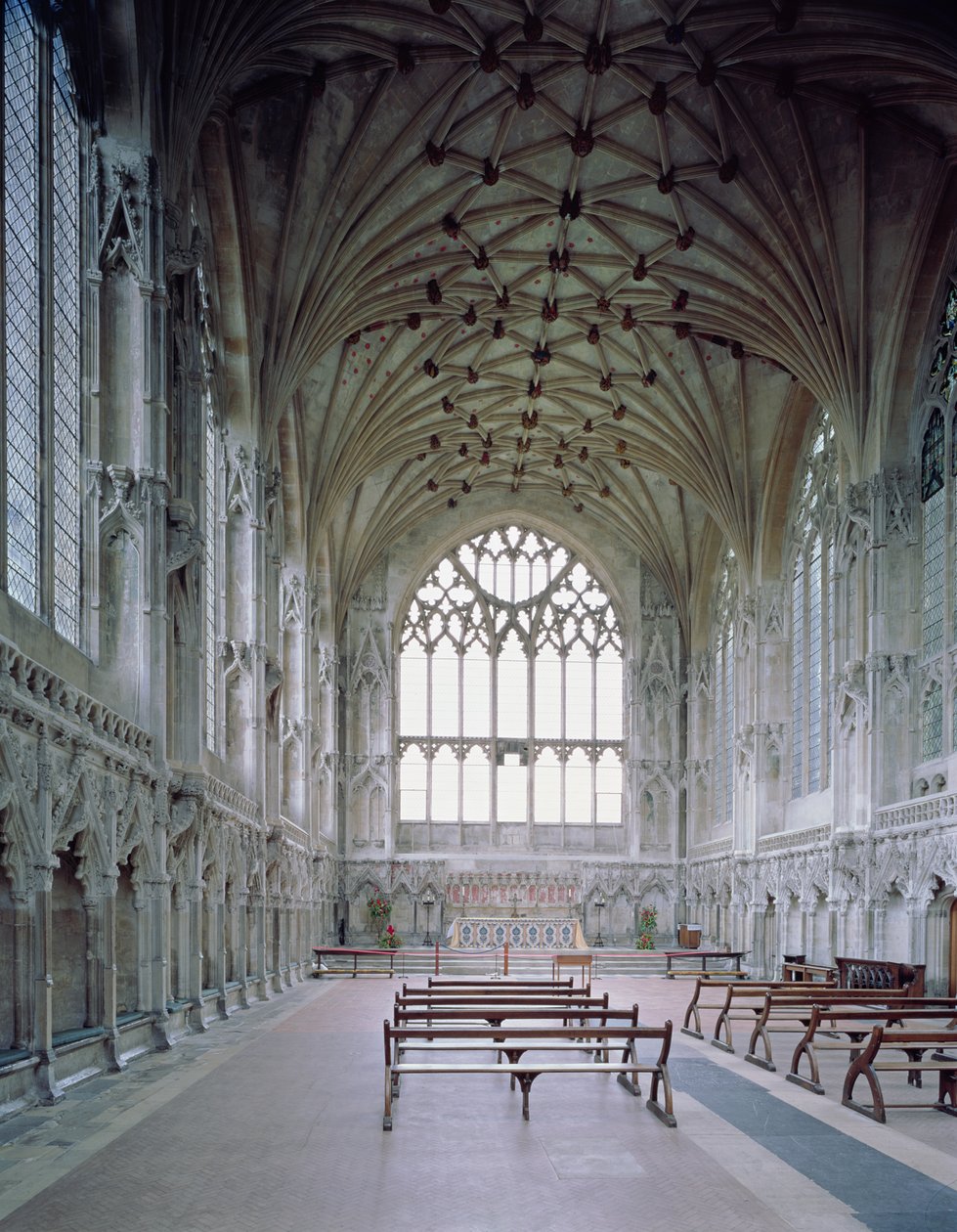 Lady Chapel, bygget 1321-c.53 av English School