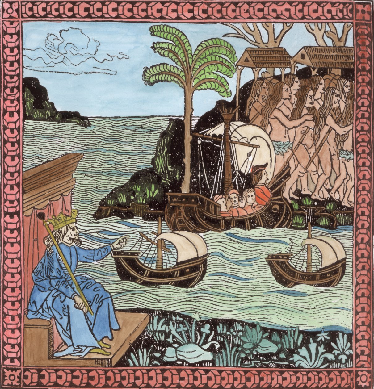 The Landing of Columbus, fra bind II av 