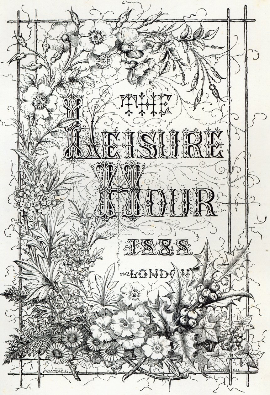 The Leisure Hour, London, 1888 av English School