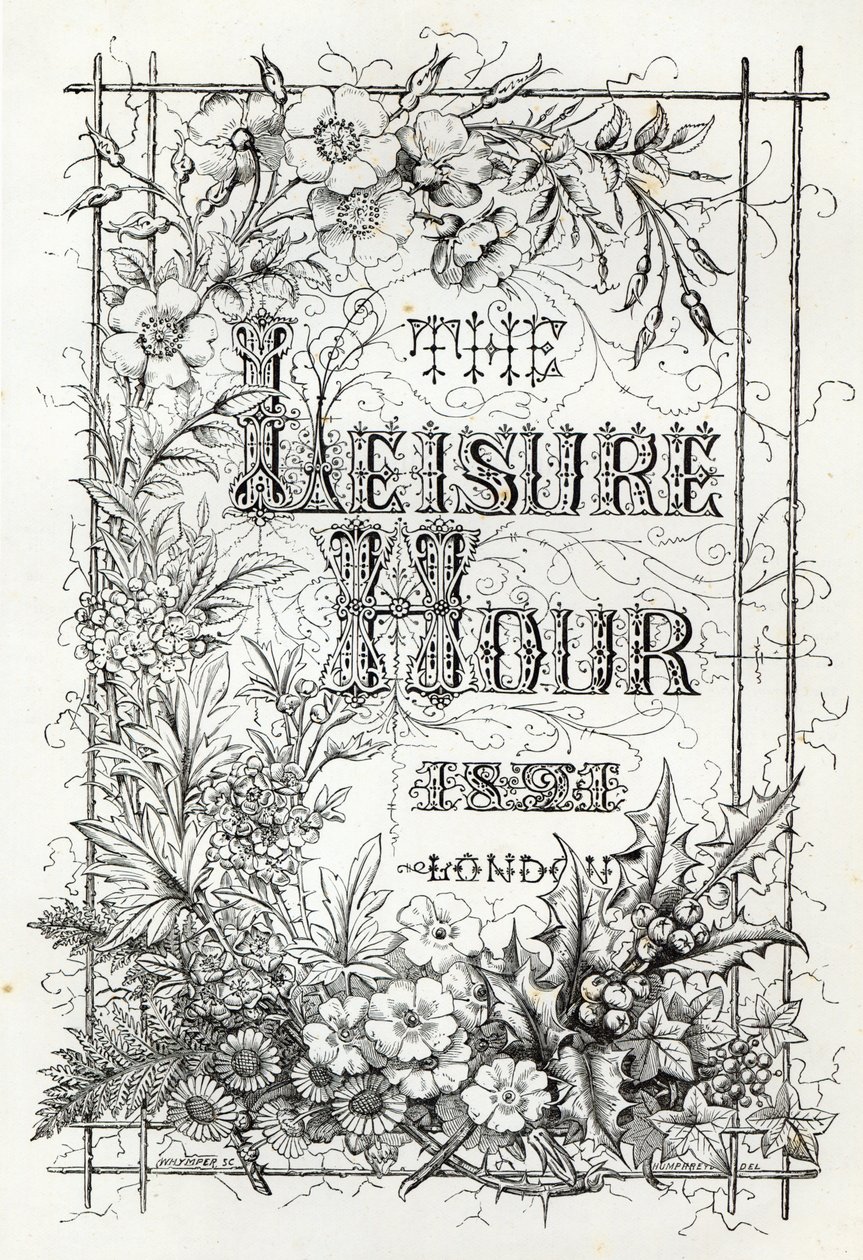 The Leisure Hour, London, 1891 av English School