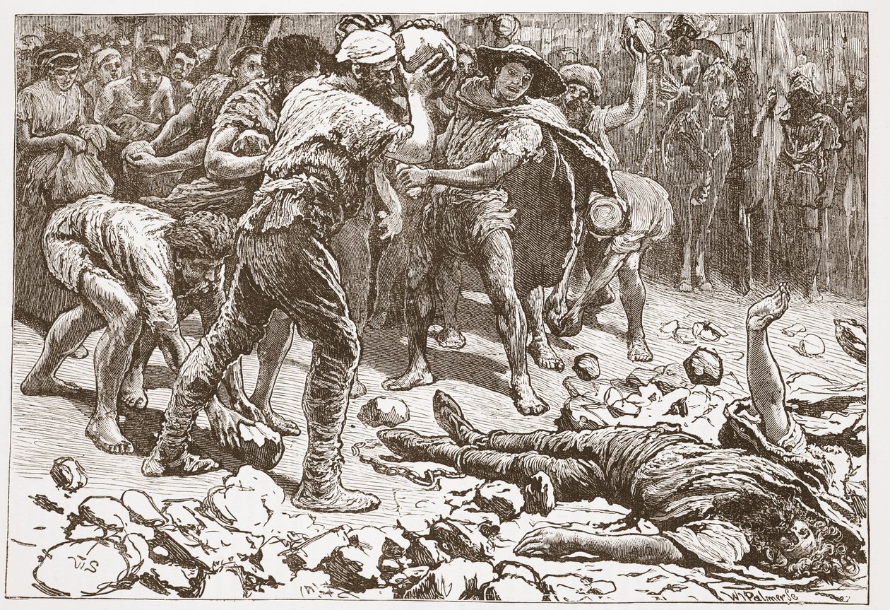 The Martyrdom of Constantine of Samosata, illustrasjon fra 
