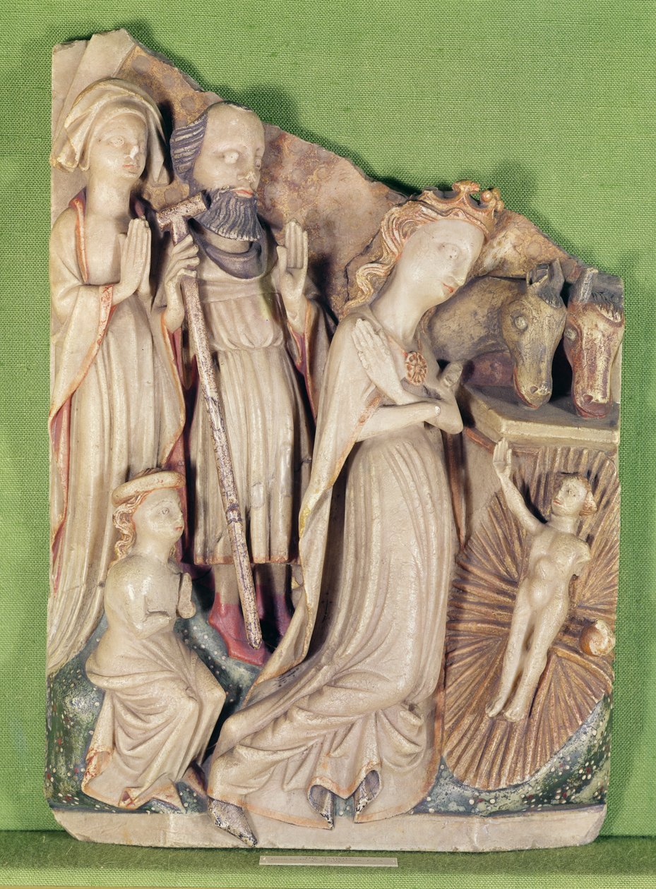 The Nativity, ca. 1470-90 (alabast) av English School