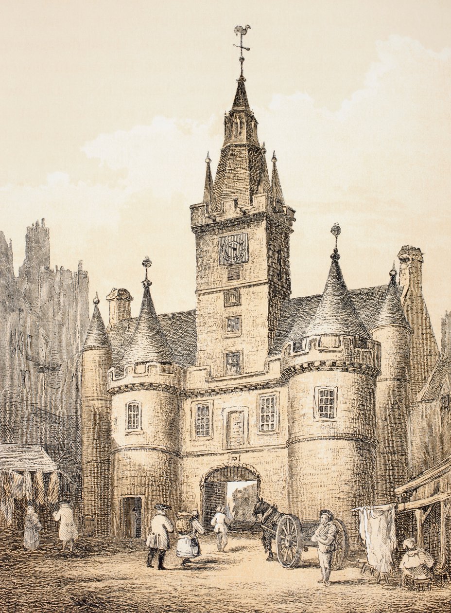 The Netherbow Port, Edinburgh, fra 