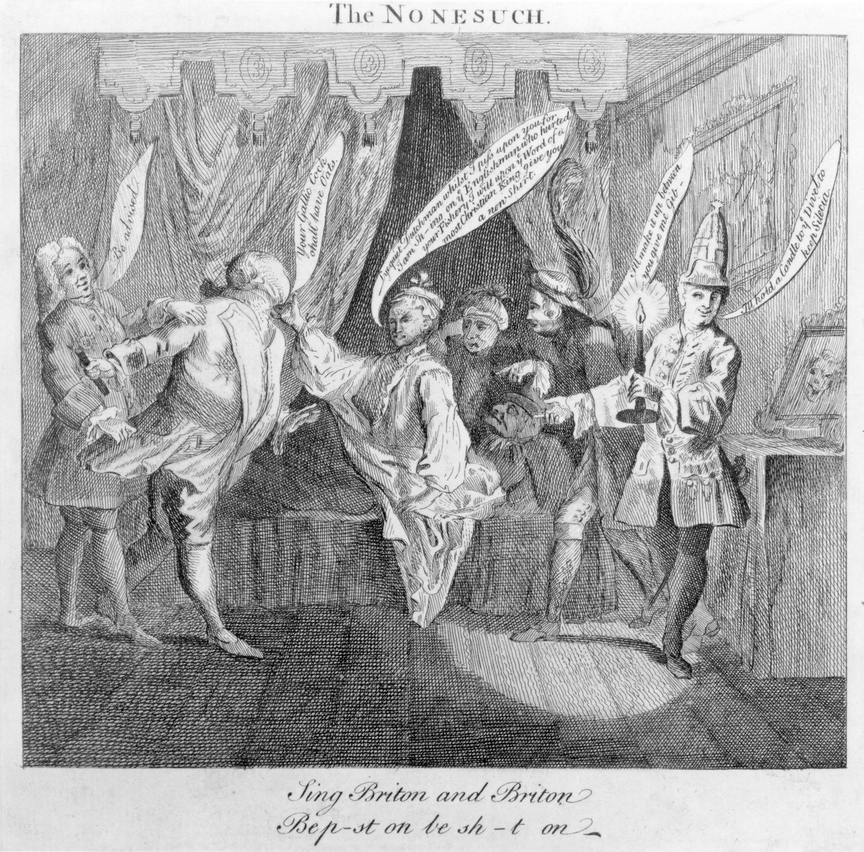 The Nonesuch, ca. 1748 av English School