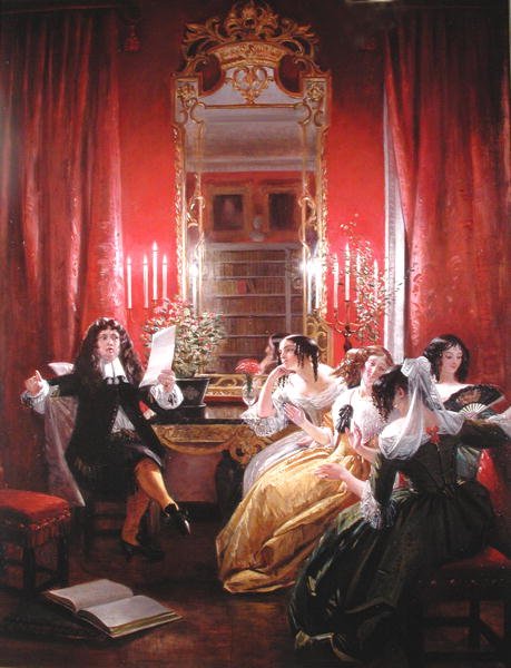The Recital (olje på lerret) av English School