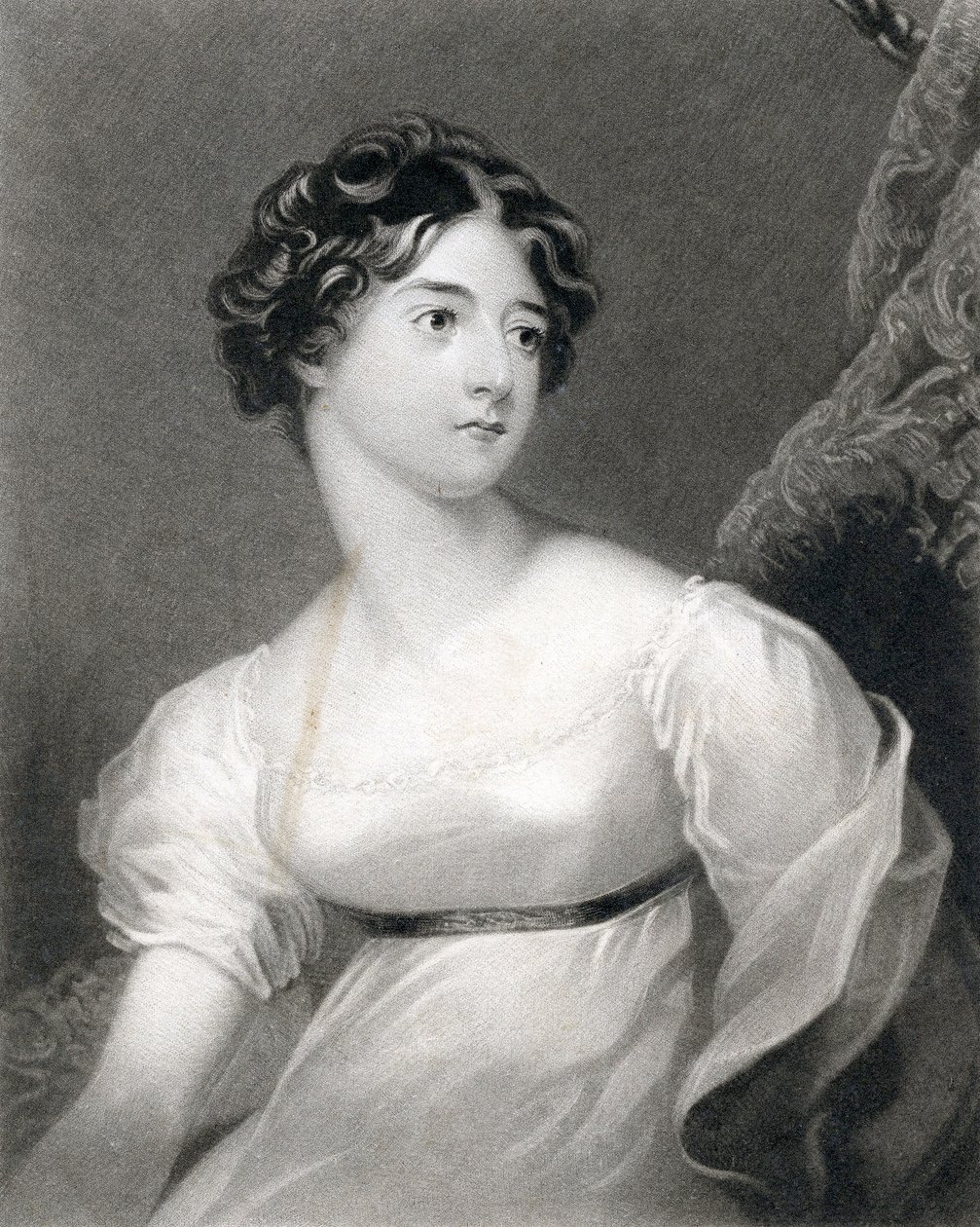Rt. Hon, Frances grevinne av Wicklow, 1830 av English School