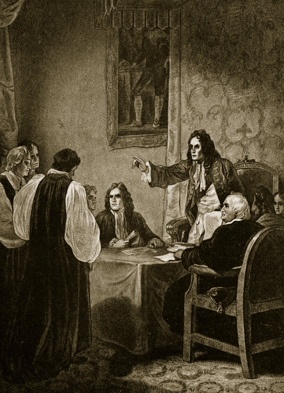 De syv biskopene foran Privy Council av English School