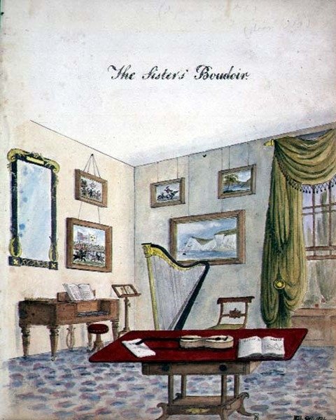 Søsterens Boudoir av English School