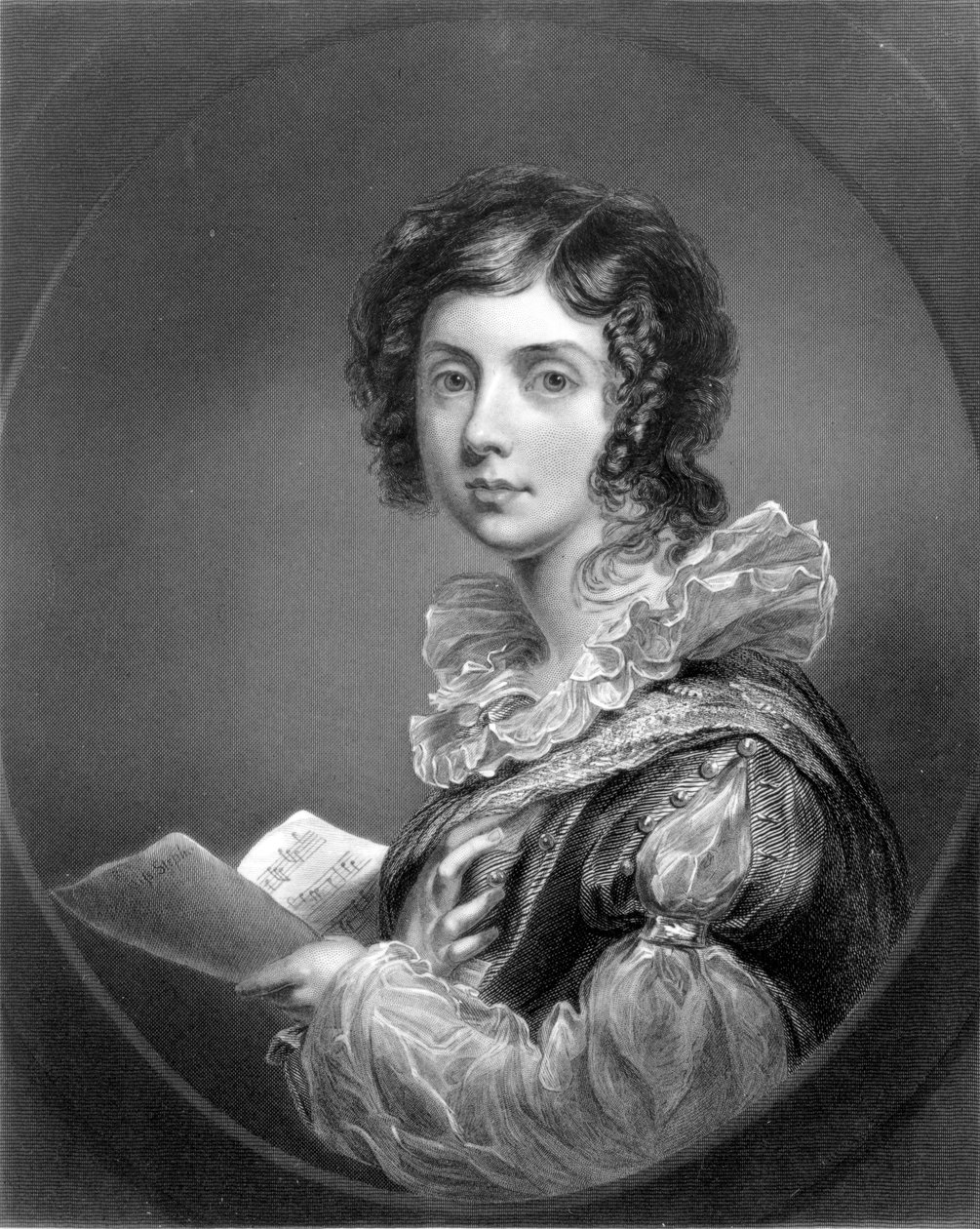 Sangerinnen, gravert av G. Stodart, ca. 1863 av English School