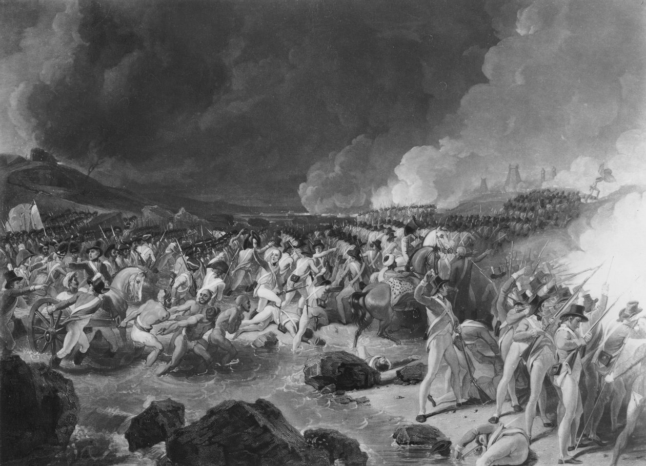 Stormingen av Seringapatam, 4. mai 1799 av English School