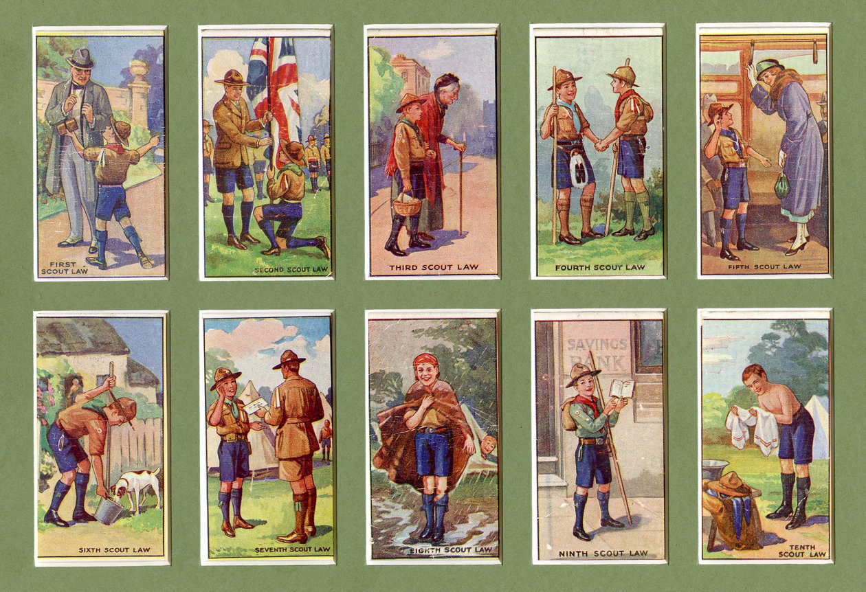 De ti speiderlovene, 1923 av English School