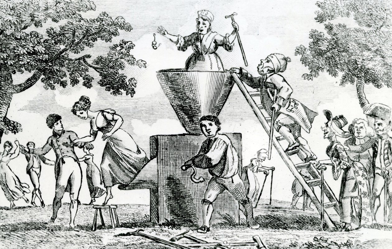 The Wonderful Mill, 1805 av English School