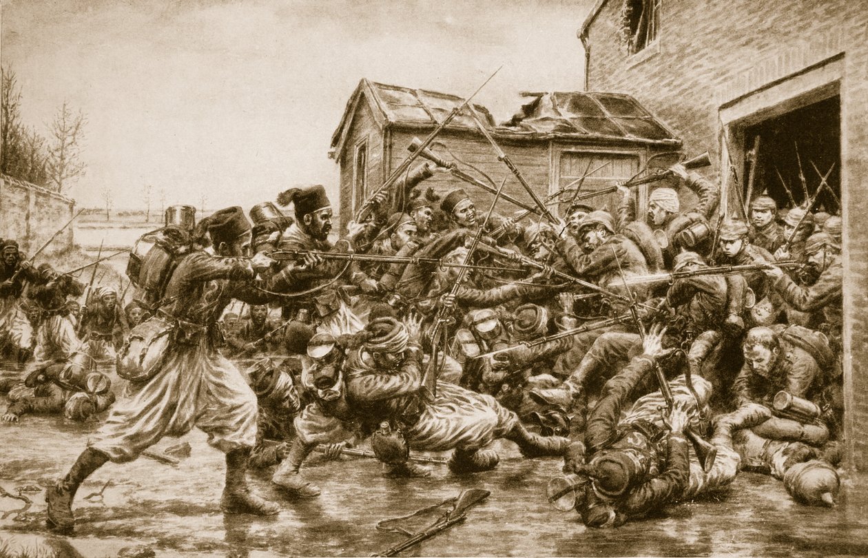 Geriljaelementet i den store krigen - der Turco var på sitt beste, 1914-19 av English School