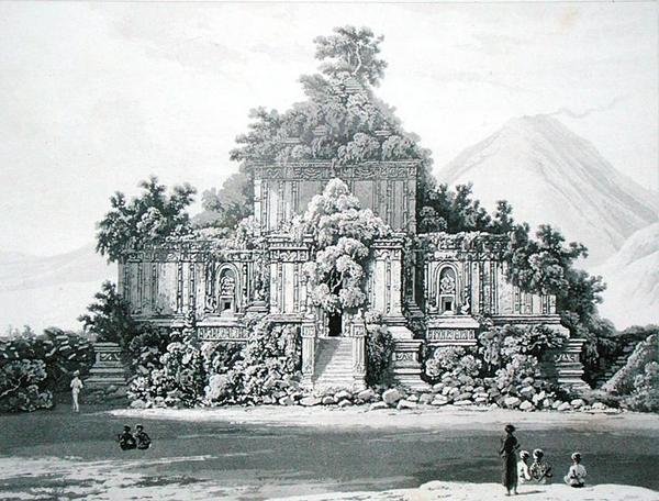 Det store tempelet ved Brambanan, plate 35 fra bind II av 