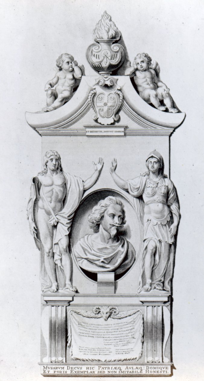 Monumentet til Sir Robert Ayton, 1798 av English School