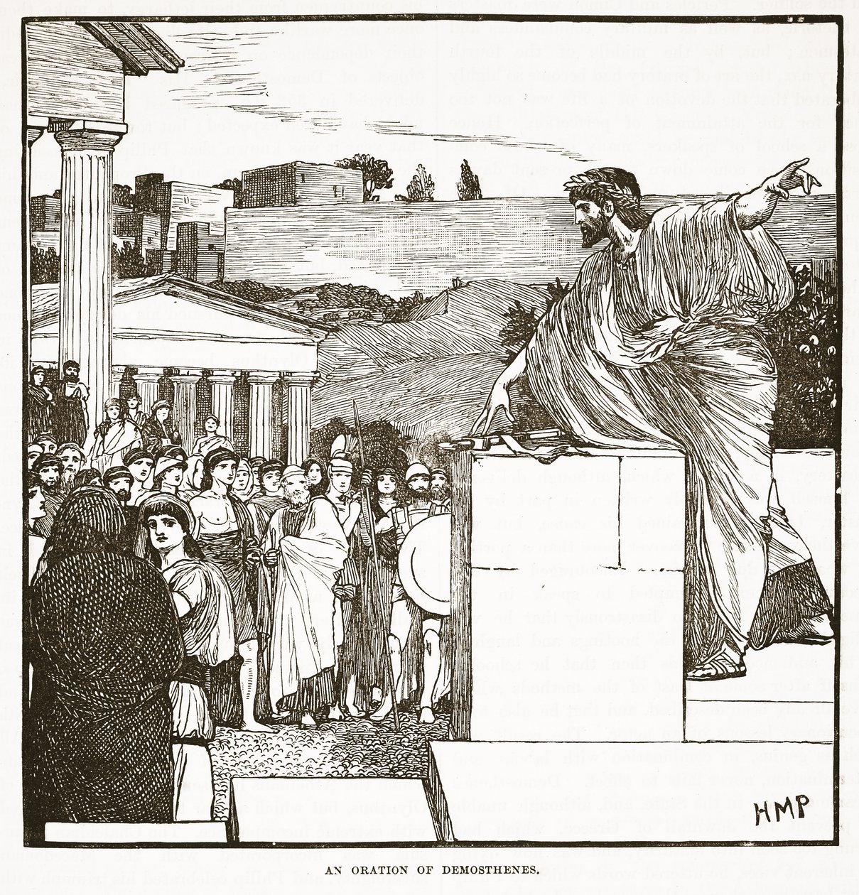 Demosthenes tale av English School