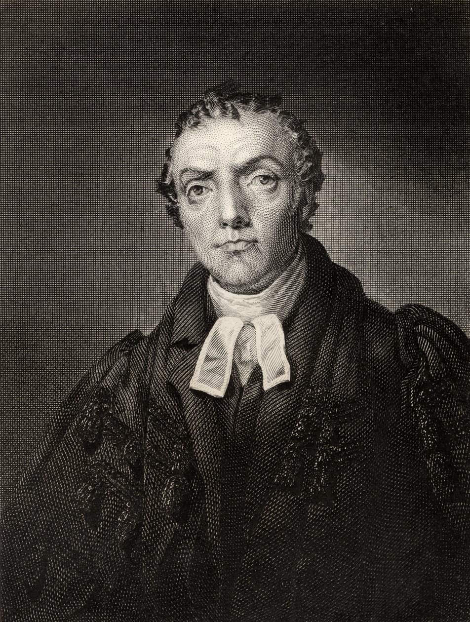 Thomas Chalmers, fra The National Portrait Gallery, bind II, utgitt ca. 1820 av English School