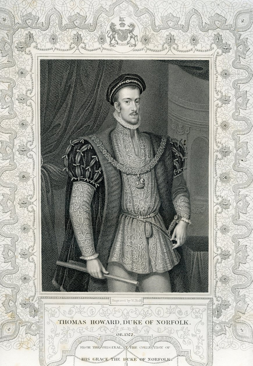 Thomas Howard, 4. hertug av Norfolk (1536-72) av English School