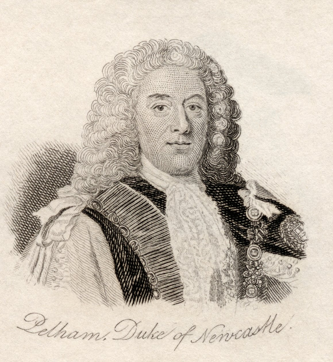 Thomas Pelham Holles, 1. hertug av Newcastle, fra 