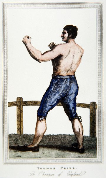 Tom Cribb (farge litho) av English School