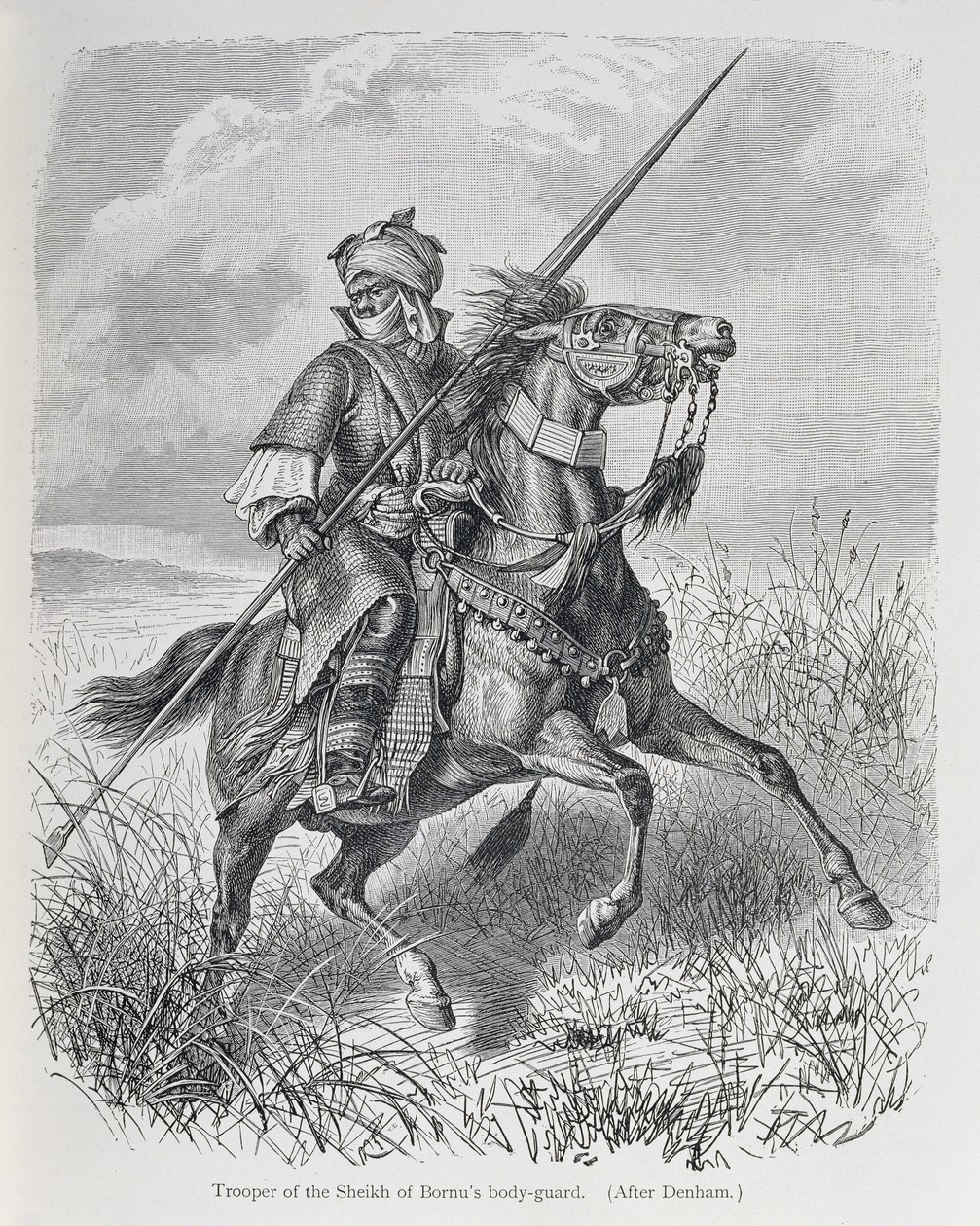 Trooper of the Sheikh of Bornus livvakt, fra 