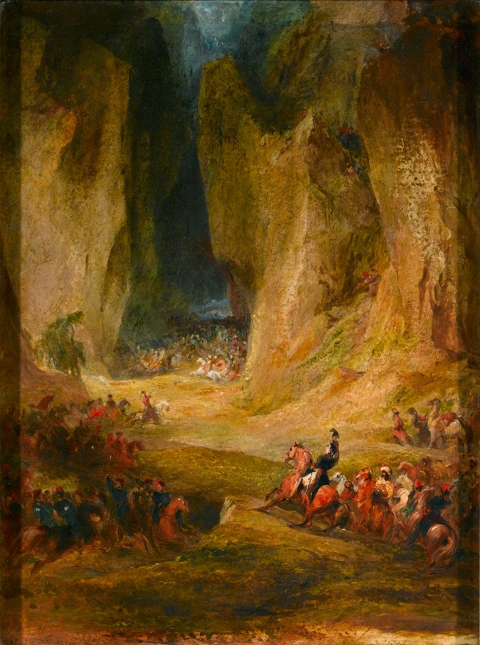 Trukkee, 28. februar 1845, en hendelse under Sir Charles Napiers Hill-kampanje i Baluchistan av English School