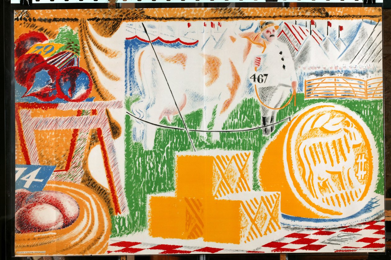 Uten tittel, fra serien 'The UK Shows her Produce' [6321241] (farge litho) av English School
