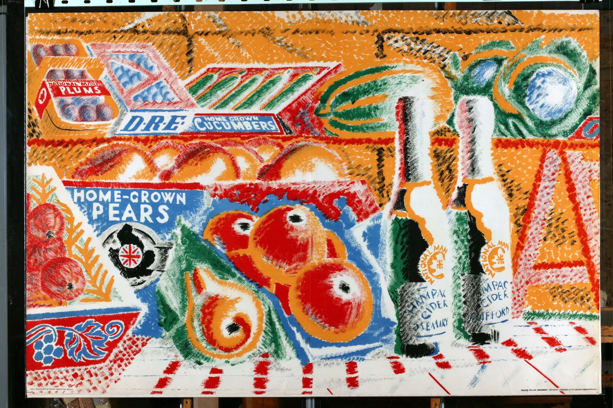 Uten tittel, fra serien 'The UK Shows her Produce' [6321241] (farge litho) av English School