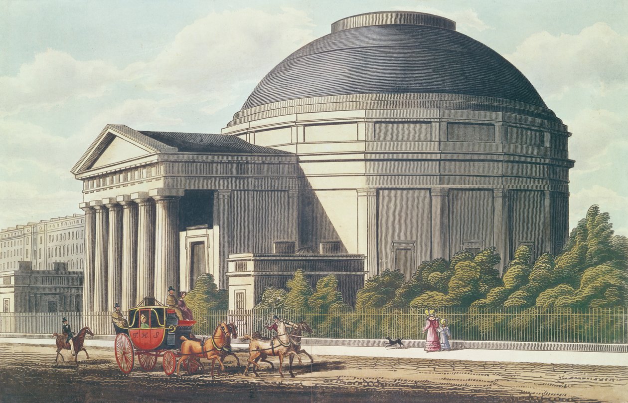 Utsikt over Colosseum, Regents Park av English School