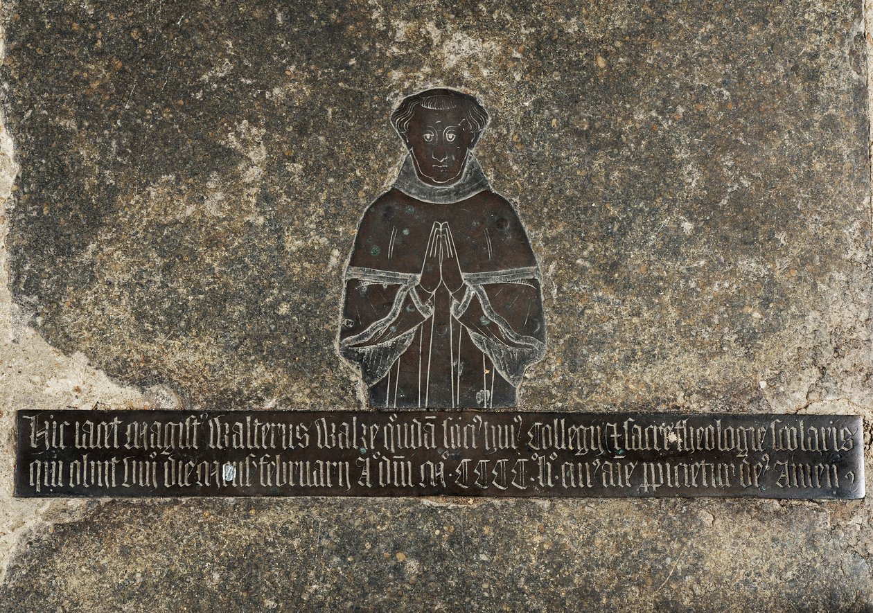 Walter Wake, ca. 1451-52 (messing) av English School