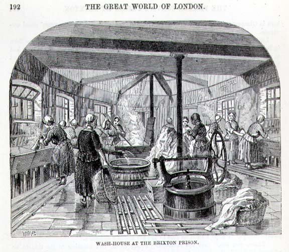 Wash-House i Brixton Prison, fra 