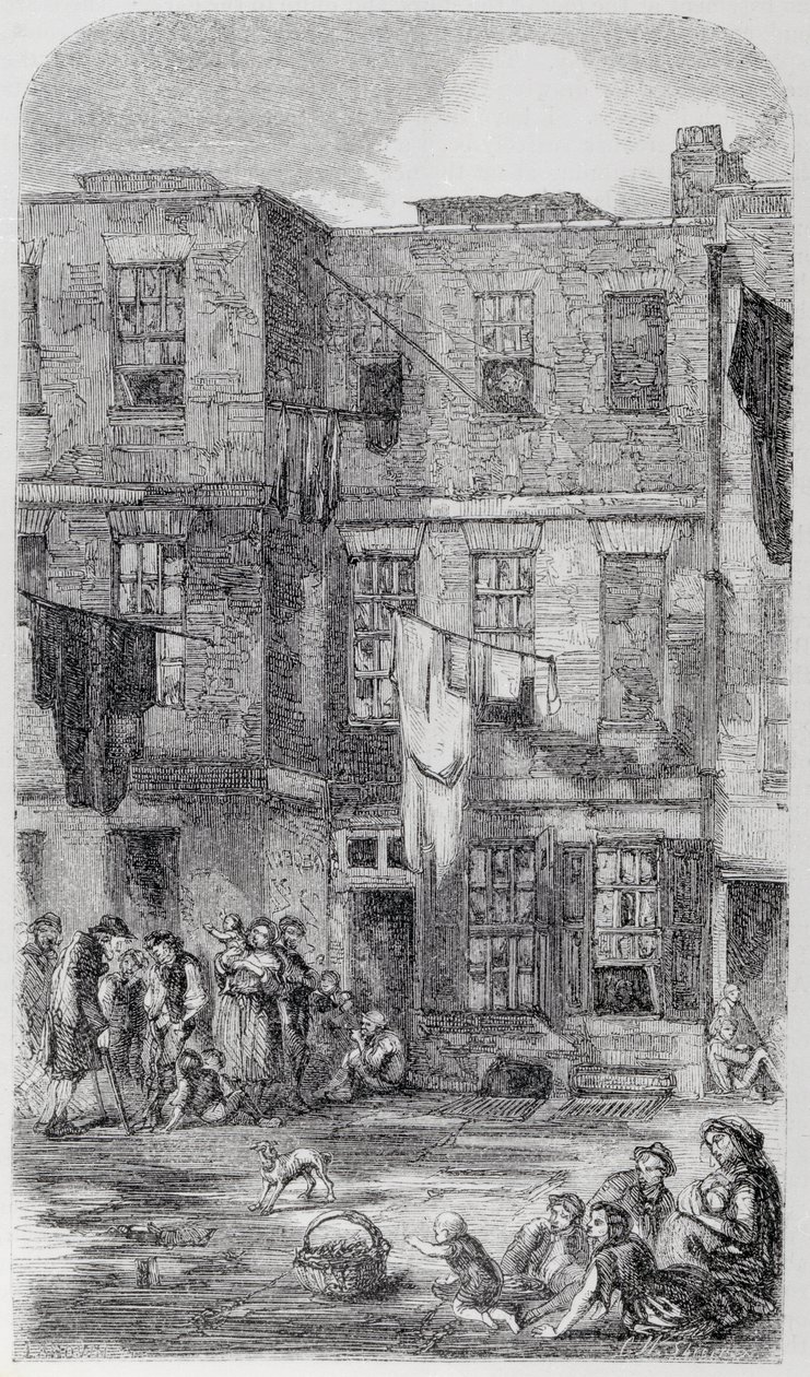 Wild Court, utenfor Great Wild Street, Drury Lane av English School