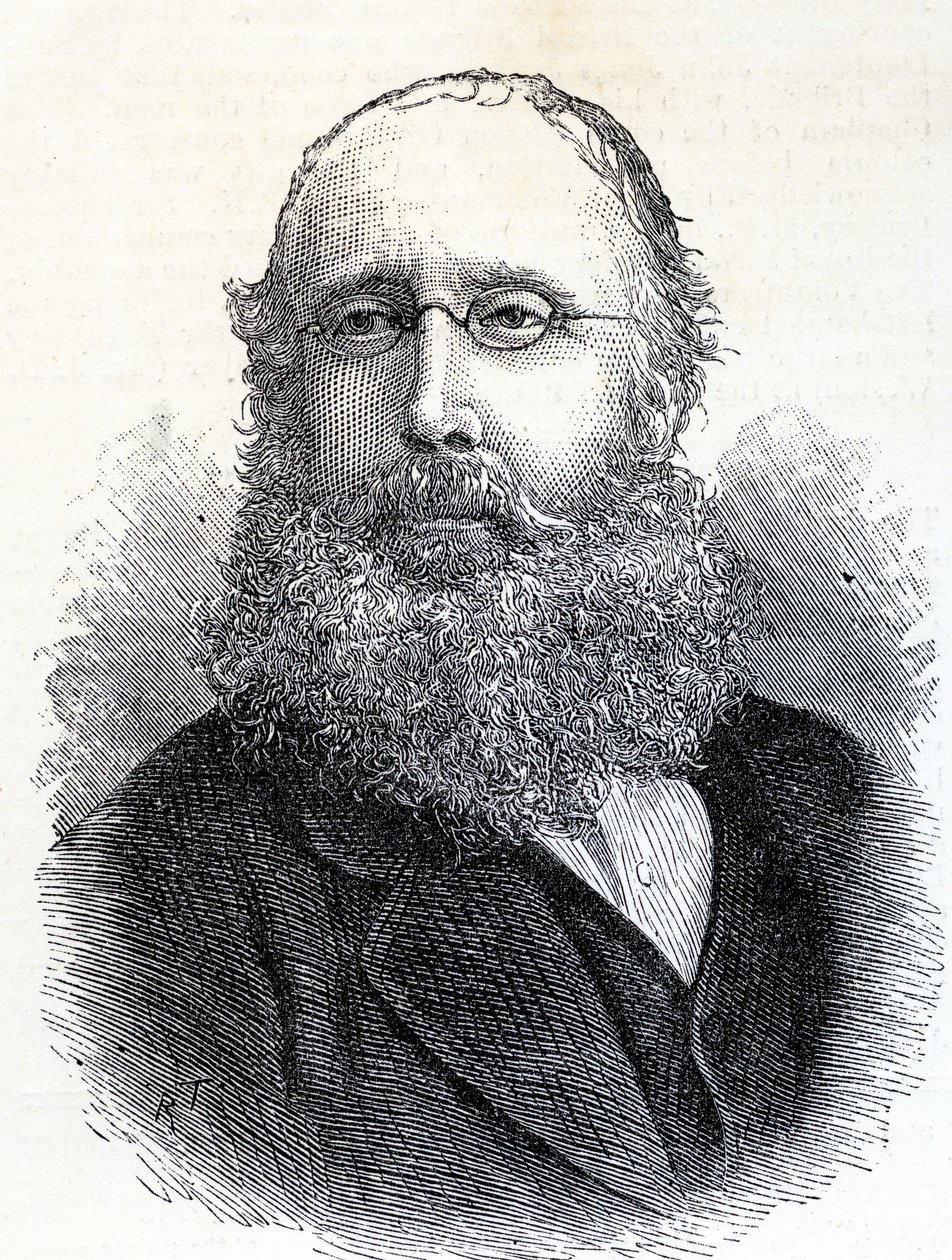 William Bromley-Davenport (1821-1884) fra Illustrated London News 28. juni 1884 av English School