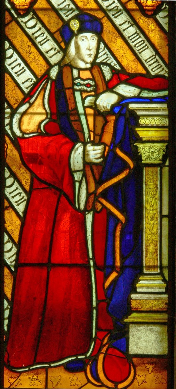 Window Ew som viser Henry VII av English School
