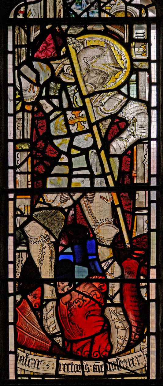 Window Ew som viser St George av English School
