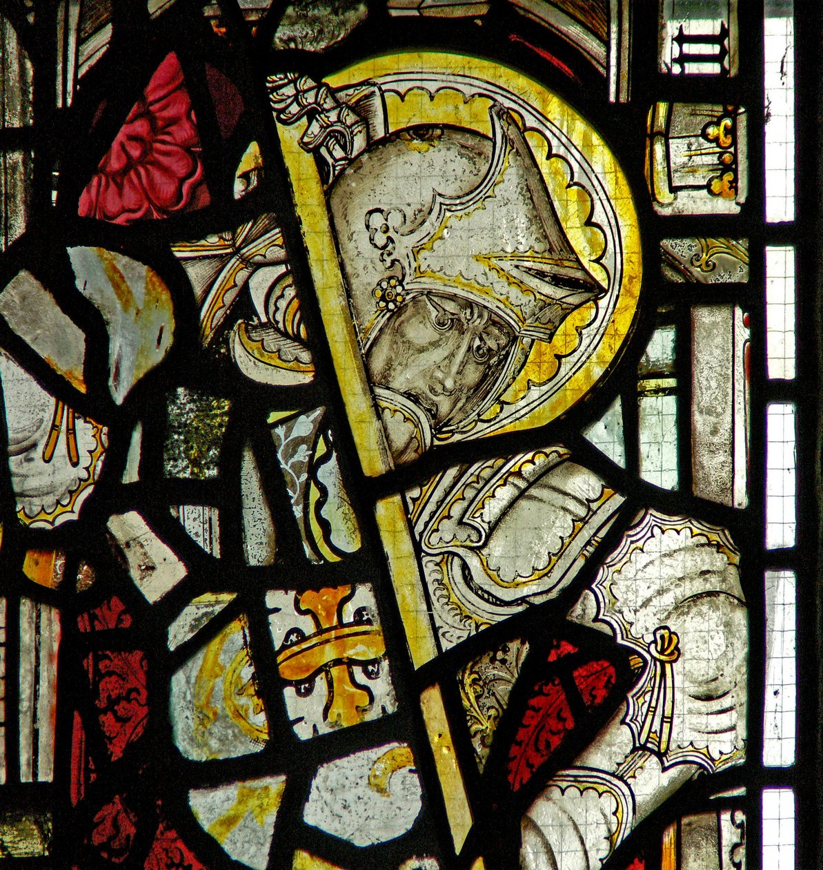 Window Ew som viser St George av English School