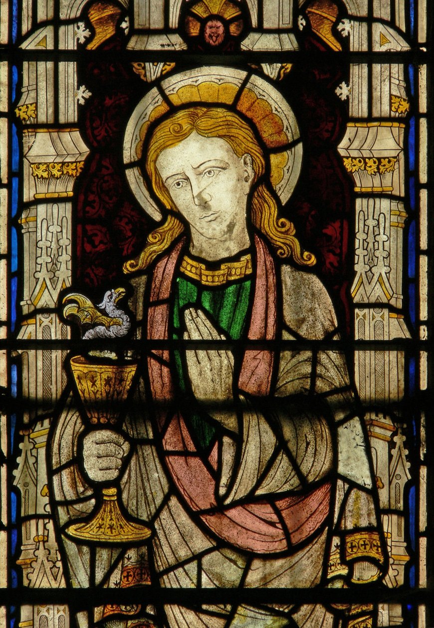 Window Ew som viser St John av English School