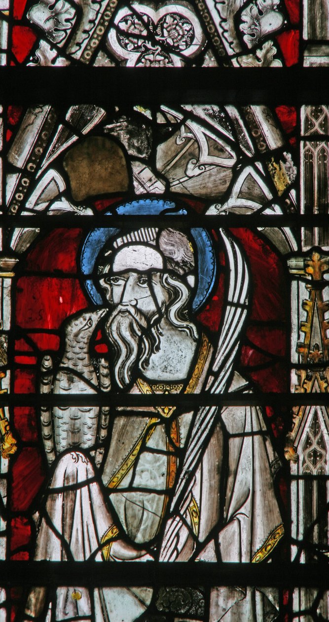 Window Ew som viser St John av English School