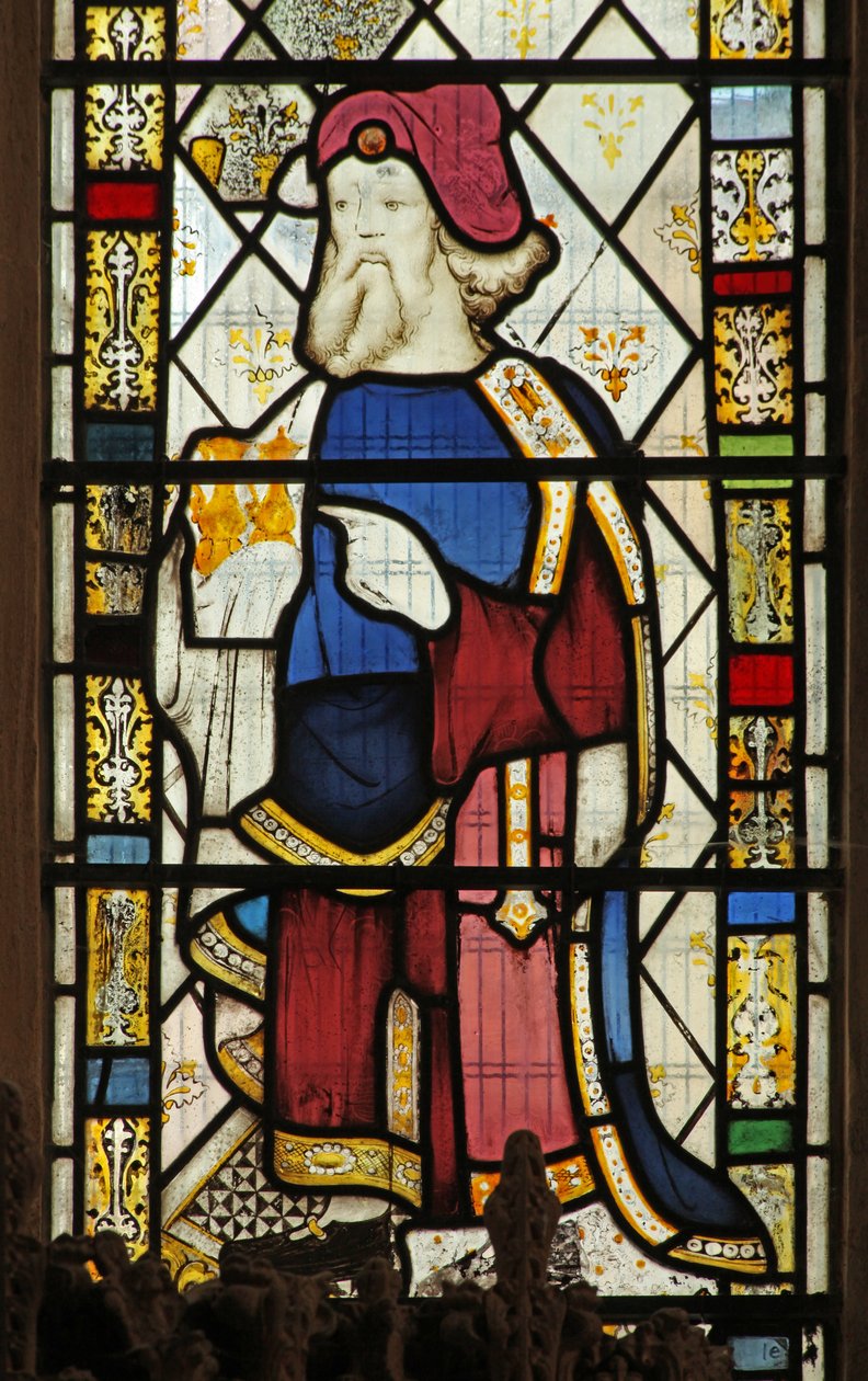 Window Ew som viser St Joseph Arimathea av English School