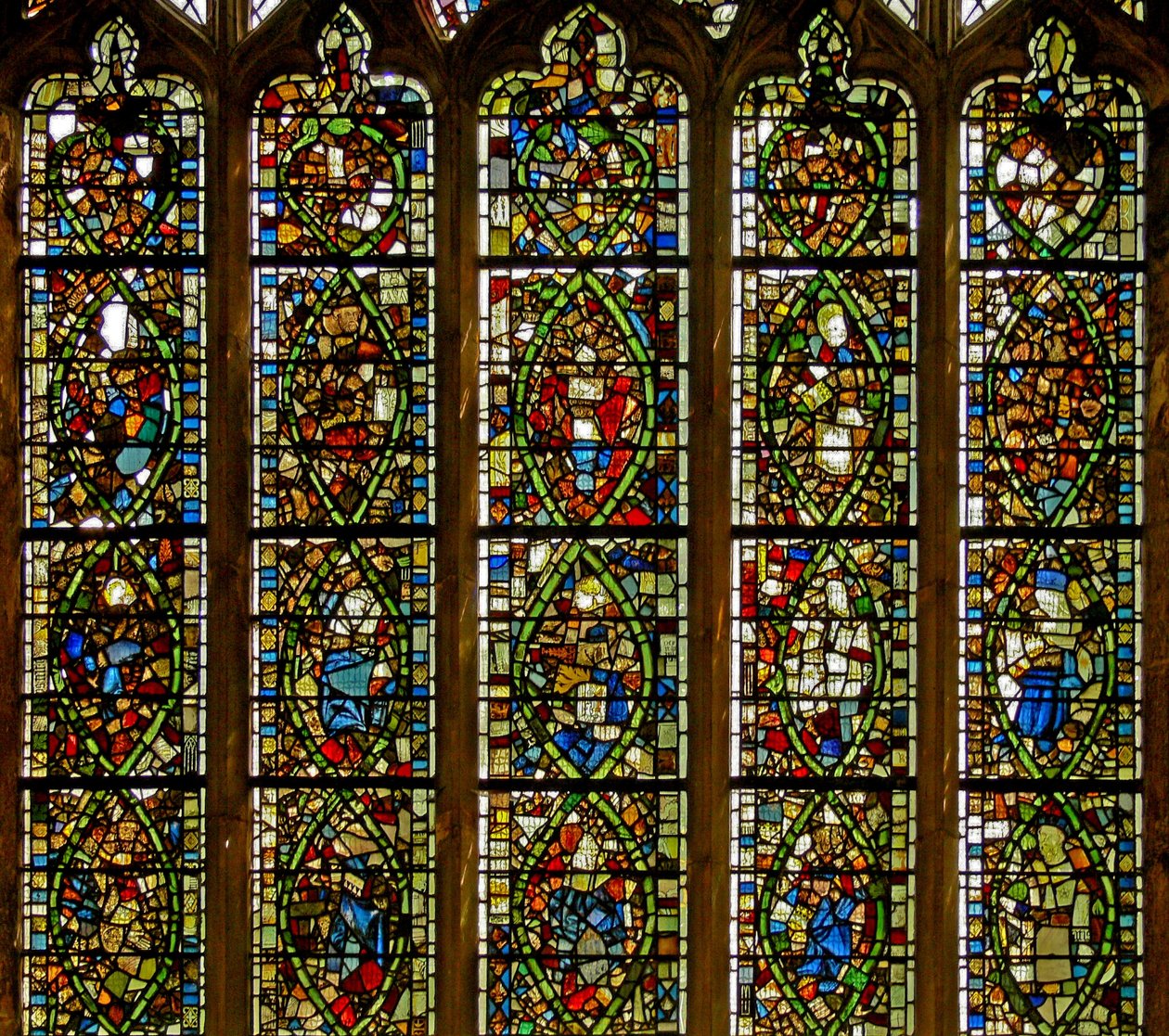 Window Ew som viser Jesse-treet av English School