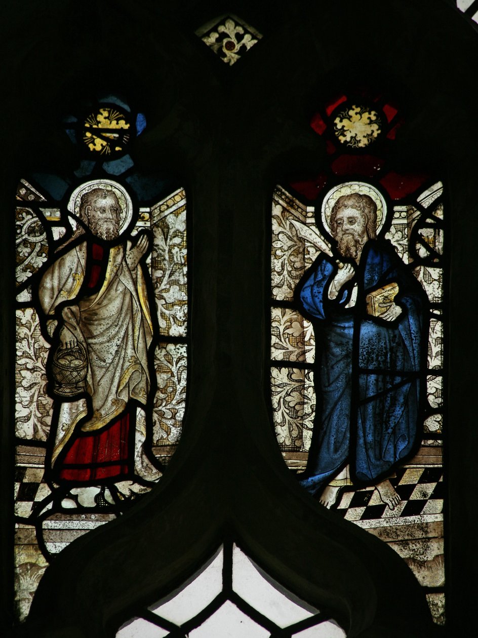 Vindu N5 som viser St. Bartholomew, St. Philip av English School